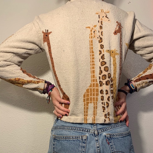 ❌SOLD❌Vintage Philip & Jane Gordon Giraffe Sweater - Picture 3 of 3